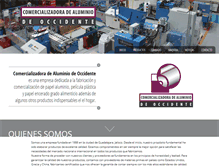 Tablet Screenshot of metapack.com.mx